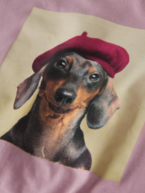 NAME IT Bluse Votea Keepsake Lilac Baret Dog